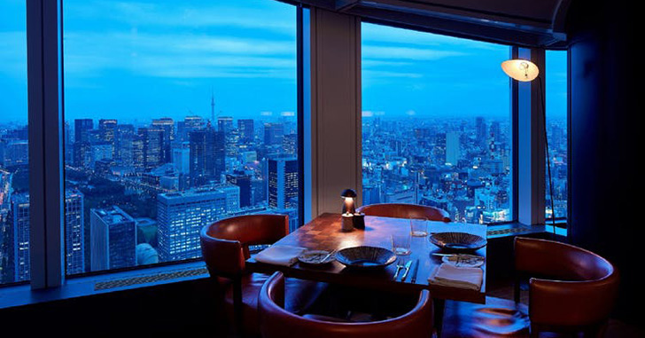 42位｜アンダーズ 東京　夜景がキレイなホテルランキング