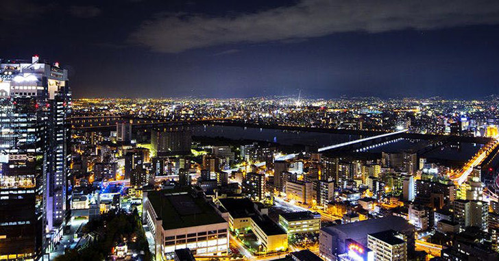 47位｜インターコンチネンタルホテル大阪　夜景がキレイなホテルランキング
