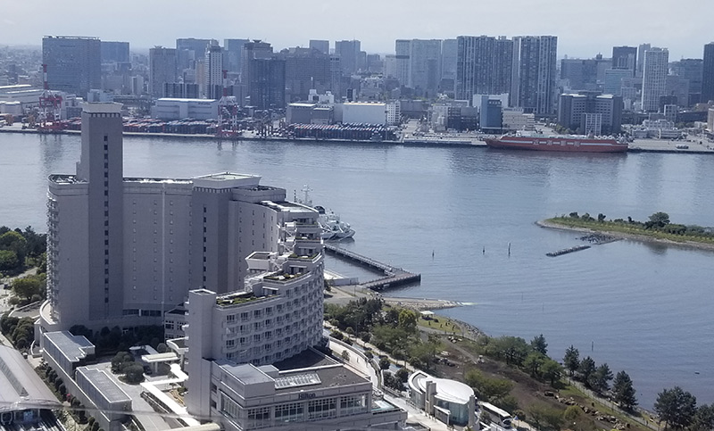 ヒルトン東京お台場の外観