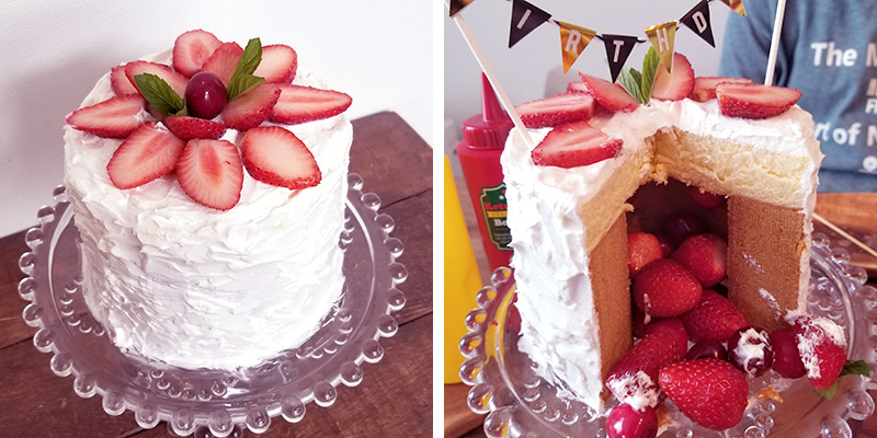 かくれんぼケーキ の作り方 誕生日に手作りしたいサプライズなバースデーケーキ Happy Birthday Project