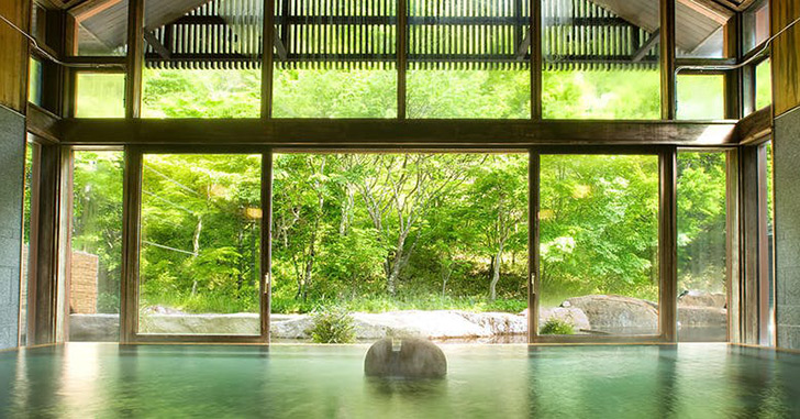 星のや軽井沢　温泉