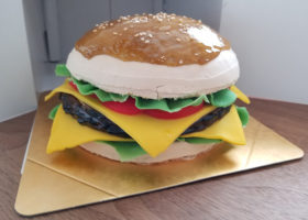 ハンバーガーケーキのレシピ