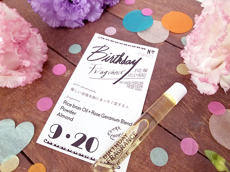 BIRTHDAY FRAGRANCE（バースデーフレグランス）の商品レビュー