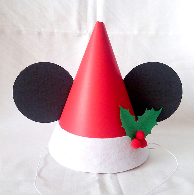 ミッキーのクリスマスパーティーハット　帽子