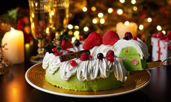 伊藤久右衛門のクリスマスケーキ「いちご抹茶アイスケーキ・プレミアム」を食べた感想