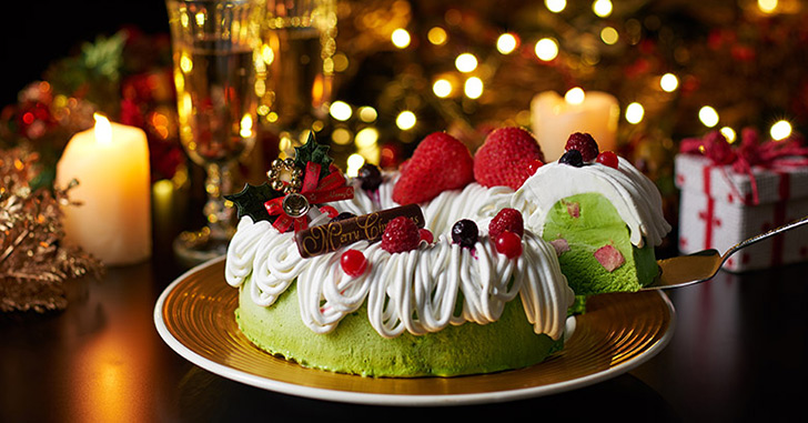 伊藤久右衛門のクリスマスケーキ「いちご抹茶アイスケーキ・プレミアム」を食べた感想