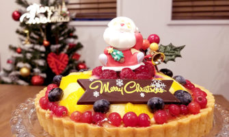 Cake.jpのクリスマスケーキ「フルーツタルト 18cm」を食べてみた感想