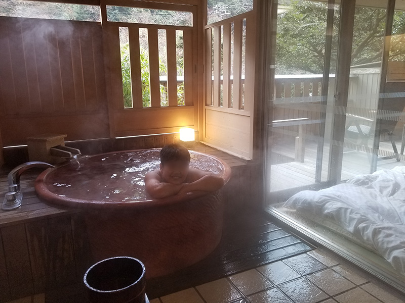 箱根湯本「ホテルおかだ」露天風呂付き客室「紅藤」に泊まってみた感想