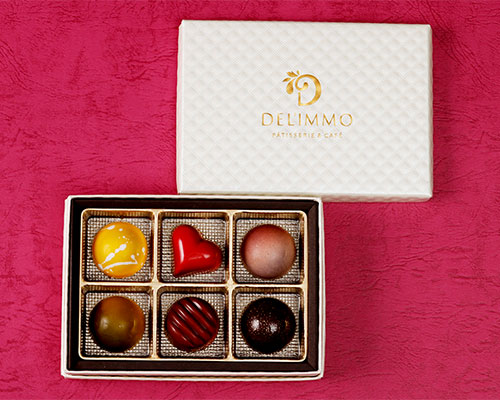 DEL'IMMO（デリーモ）のバレンタインチョコレート　ショコラアソートルージュ6