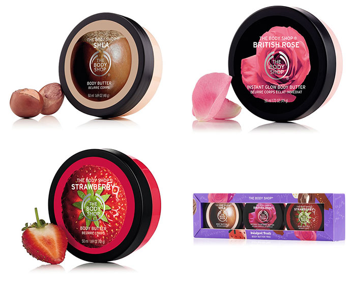 THE BODY SHOP ボディバター トリオ