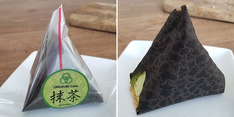 おむすびケーキ　抹茶