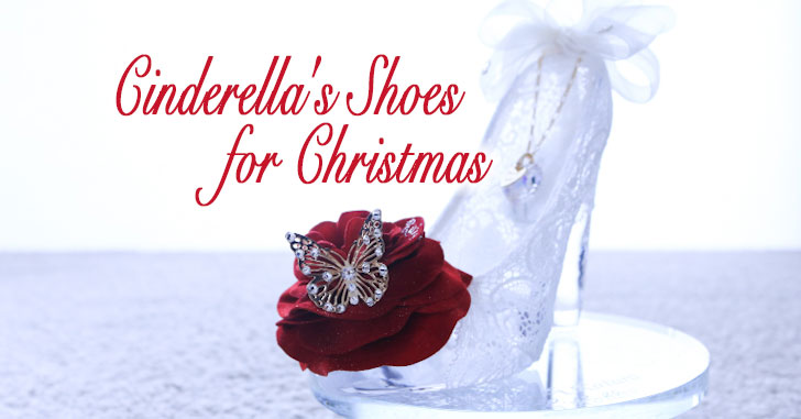 赤バラに真っ白なレースが素敵！冬限定「シンデレラのガラスの靴」が彼女のクリスマスギフトにおすすめ！