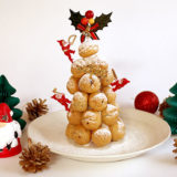 市販のお菓子で簡単手作りスイーツ！クリスマスにぴったりの「クロカンブッシュ」のレシピ・作り方