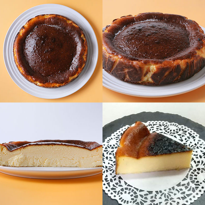 お焦げが美味しい〜米粉のバスクチーズケーキ