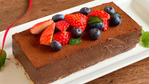 濃厚生チョコケーキのレシピ・作り方