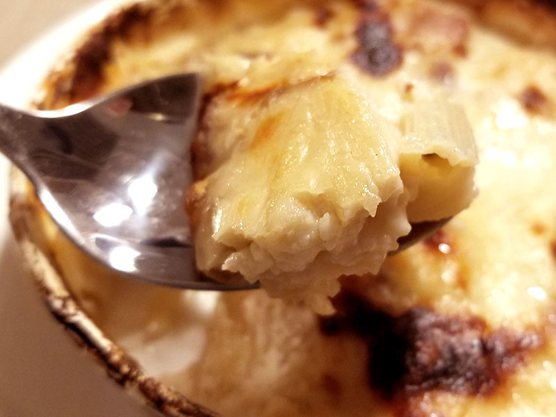 ポルチーニ茸とチキンのペンネグラタンを食べた感想