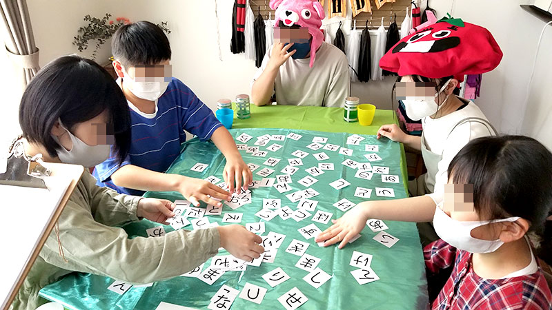 パーティーゲーム-1　クイズ　フォートナイトをテーマにした小学生男子の誕生日の飾り付け