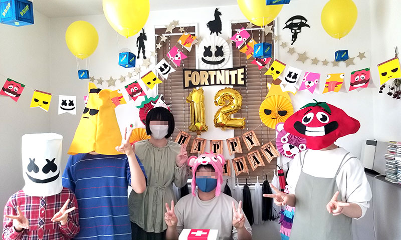 フォートナイトFORTNITE 誕生日　飾り