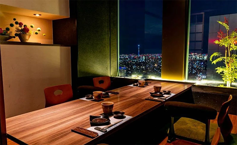 肉割烹 五条 新宿野村ビル49F 店内イメージ