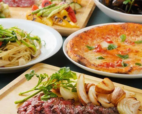 TO THE HERBS アクアシティお台場店 パスタ ピザ