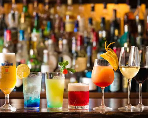 LOBBY LOUNGE 東京 HIBIYA BAR 八重洲店 豊富なドリンク