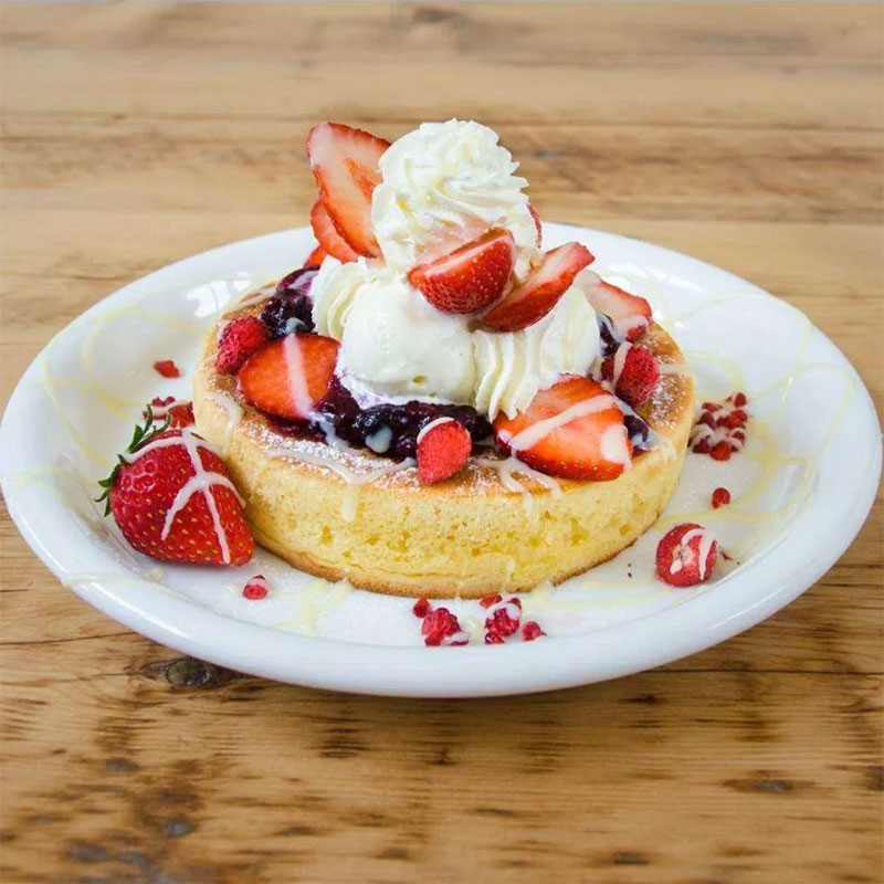 cafe accueil（カフェ アクイーユ） パンケーキ