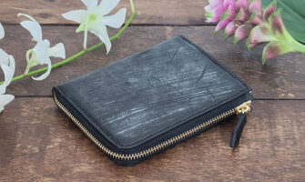 crafstoのミニウォレット「ブライドルレザーL字ファスナー財布」をレビュー
