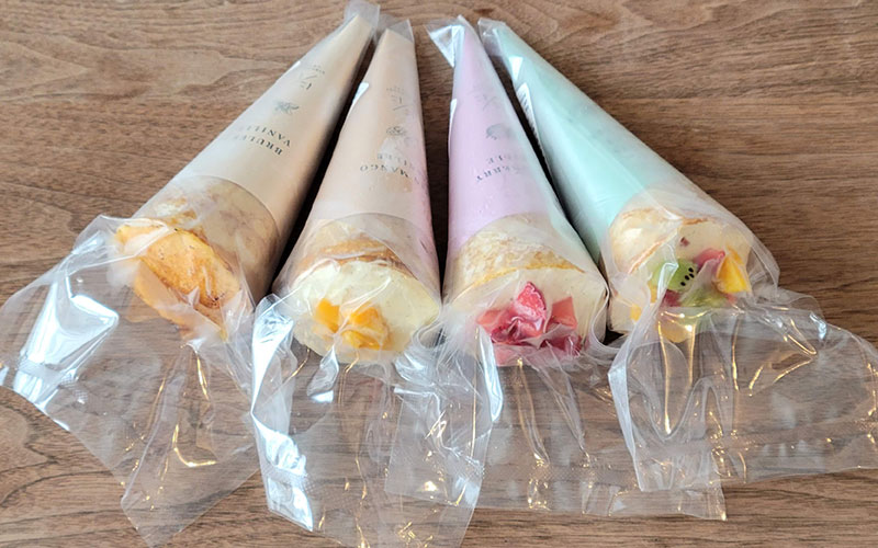 に／に NIBUNNONI CREPE  4種類　　個包装　レビュー・感想