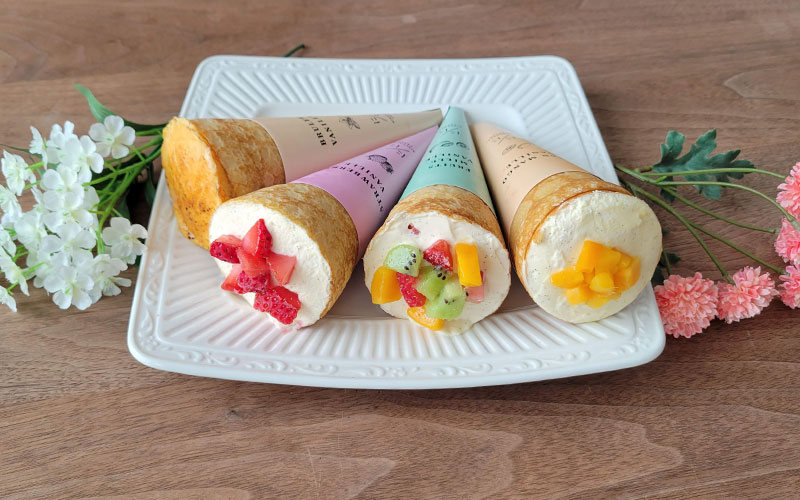 に／に NIBUNNONI CREPE  4種類　レビュー・感想