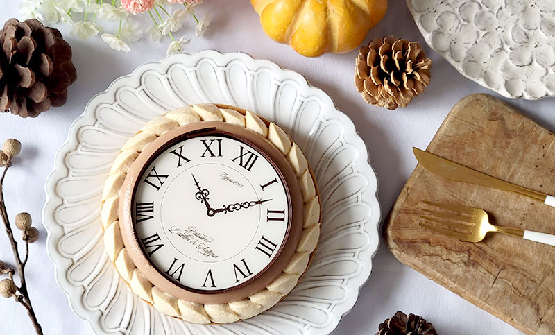LikeSweetsBOX アンティーク時計のようなケーキ美しい「タルトアンティーク」