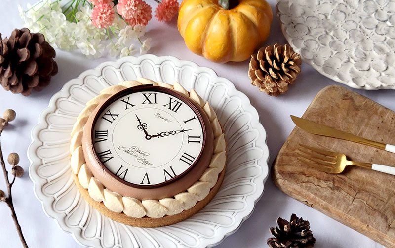 LikeSweetsBOX アンティーク時計のようなケーキ美しい「タルトアンティーク」