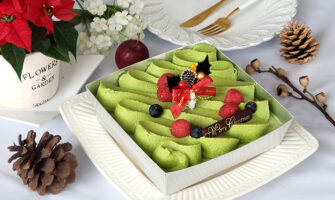 抹茶好きのクリスマスケーキには伊藤久右衛門「宇治抹茶チョコケーキ ショコラ・テ・ベール」がおすすめ