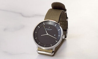 Nordgreen×Christopherの社会貢献できるコラボ腕時計「ブラックダイヤル-Philosopher」