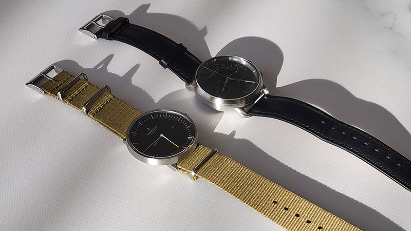 Nordgreen×Christopherの社会貢献できるコラボ腕時計「ブラックダイヤル-Philosopher」