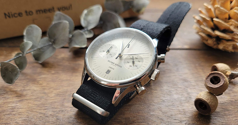 コスパ最強の腕時計ブランド「OLIVER GREEN」のクロノグラフARBOR