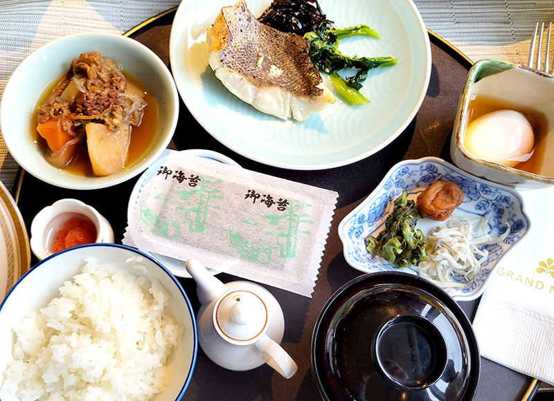 グランドニッコー東京 台場の朝食　和食