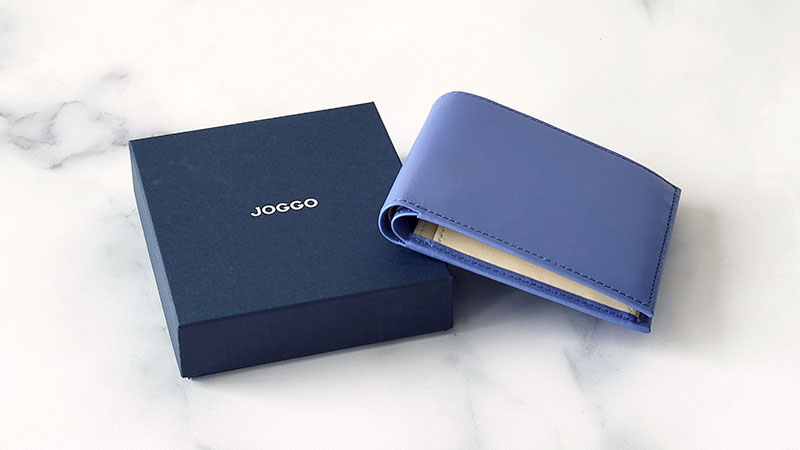 JOGGO 2つ折り財布　小銭入れ付き