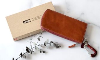 MIC ミック　バグッダ　ヒップポケットL字ファスナー長財布