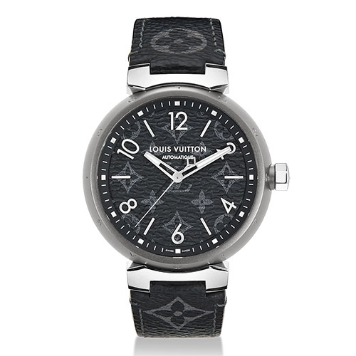 ルイヴィトン腕時計　タンブール オトマティック GM モノグラム エクリプス