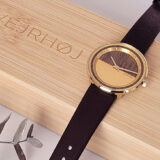 北欧の木製時計ブランド「VEJRHOJ（ヴェアホイ）」の人気モデルThe GOLDをレビュー！お得なクーポンも