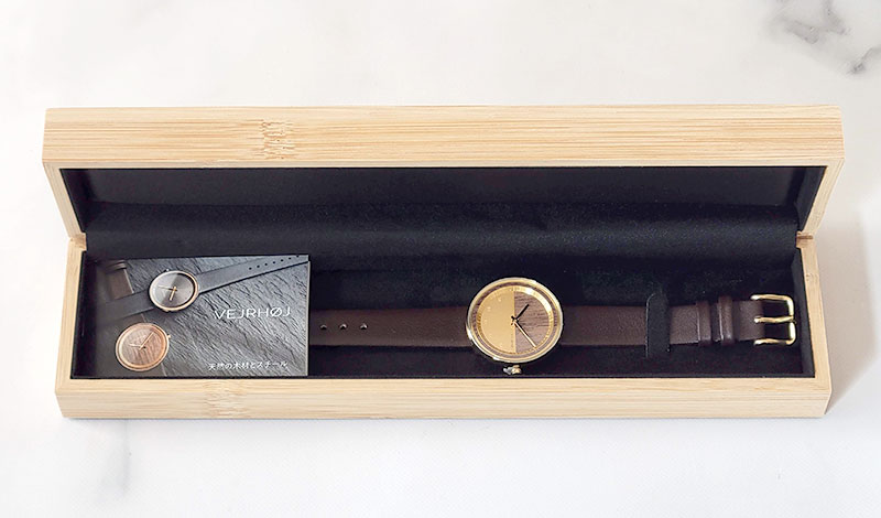 北欧の木製時計ブランド「VEJRHOJ（ヴェアホイ）」