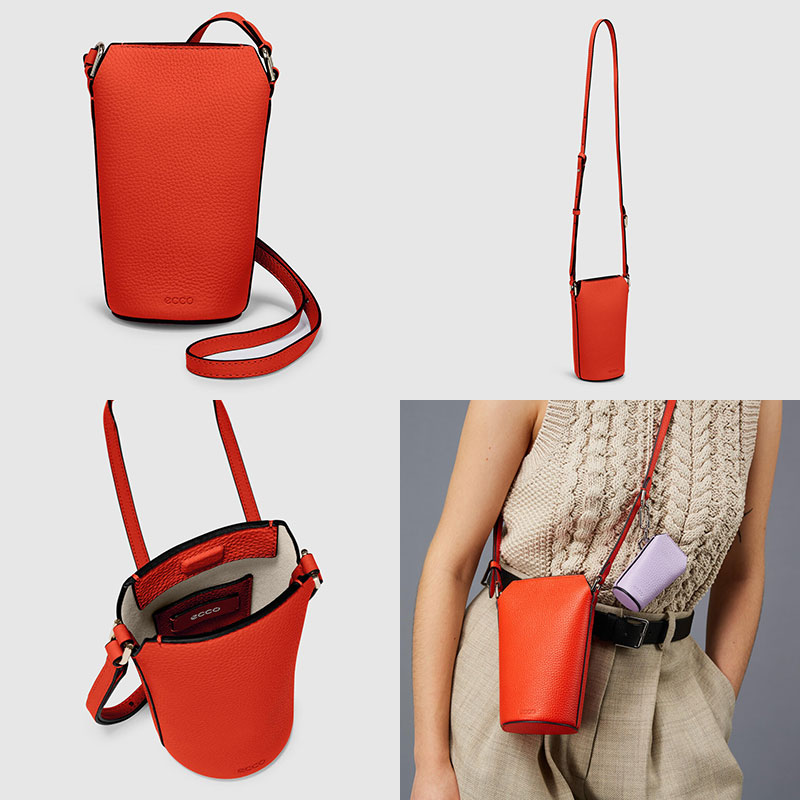 サステナブルな次世代バッグ「ECCO Textureblock Pot Bag」