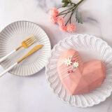 ジュエリーのような可愛いハートケーキ！Jewelry Heart Mousse ～Coral pink～を食べた感想