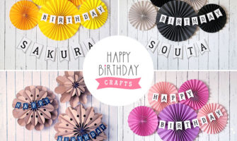 お名前入りでオーダーできる！誕生日の飾り付けショップ「ハピクラ」