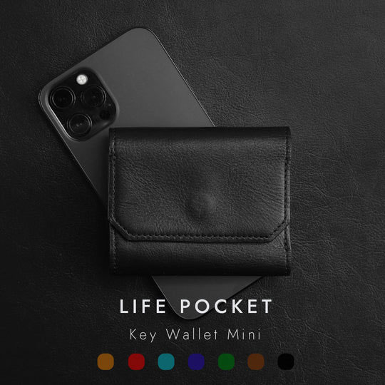 紛失防止タグ付きで安心！「LIFE POCKET/Mini Wallet3」