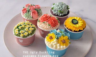 THE Ugly Duckling カップケーキフラワーボックス6個セット