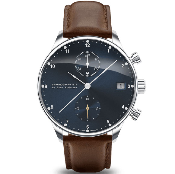 1815 CHRONOGRAPH STEELBLUE SUNRA