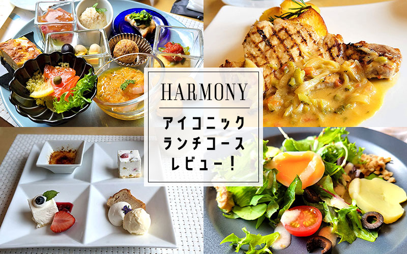 汐留の絶景レストランHARMONY（ハーモニー）のランチ「選べるメイン＆ハーフブッフェ」で誕生日をお祝い！