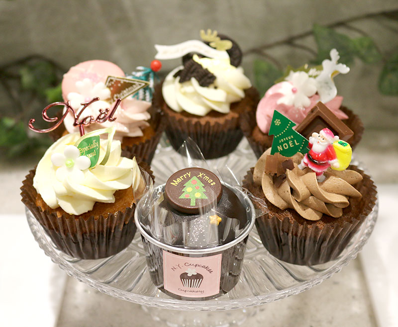 2023トレンドクリスマスケーキ＜N.Y.Cupcakes／クリスマスPartyカップケーキ＞