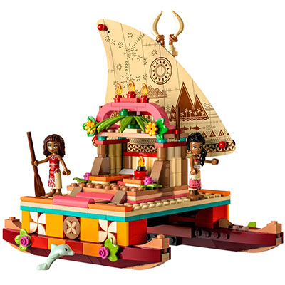 モアナと 冒険のボート　レゴ　ディズニープリンセス　女の子向け